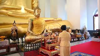 พิธีถวายผ้าพระกฐินพระราชทานจังหวัดอ่างทอง ประจำปี พ ศ 2567