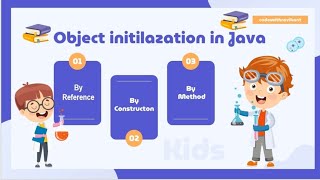 Object initialization in Java By Reference, By Method, By Constructor #codewithravikant #java
