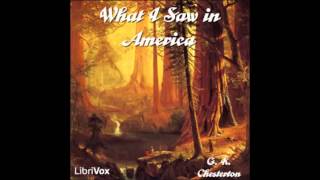 What I Saw in America (audiobook) - part 1