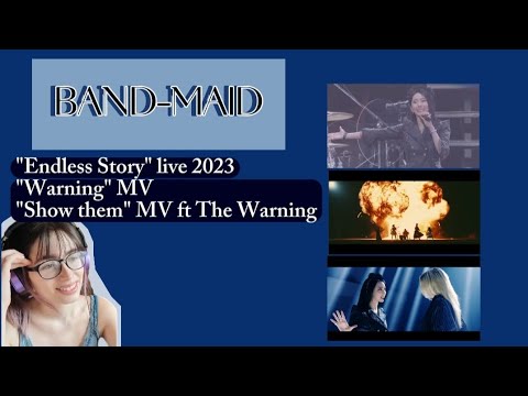 Reacting To BAND-MAID: "Endless Story" Live 2023, "Warning" MV, "SHOW ...