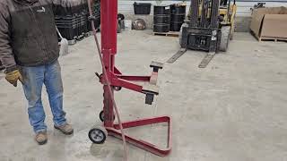 Air-Powered Bumper Jack - Selling on BigIron Auctions - Dec. 30, 2024