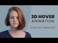 3D Image Hover Effect | Learn CSS Animation