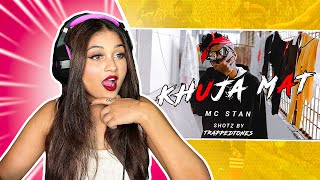 MC ST∆N - KHUJA MAT | OFFICIAL MUSIC VIDEO | VARSHA REACTS