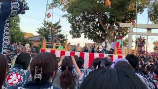 令和６年　大坂五地区祭典　お組奉納　矢柄神社