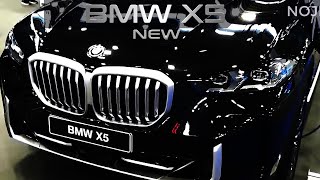 New 2025 BMW X5 Black SUV - Very Quiet and Impressive EV Feature