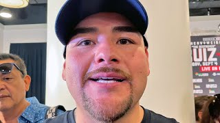 ANDY RUIZ JR RIGHT AFTER WEIGH IN VOWS TO BE 2X HEAVYWEIGHT CHAMPION ONCE MORE