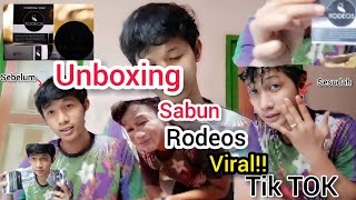 UNBOXING SABUN RODEOS ,DAN REVIEW SABUN RODEOS,UNBOXING SABUN VIRAL DI TIK TOK,