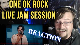 First Time Hearing - ONE OK ROCK - Jam Session Vol 5 REACTION