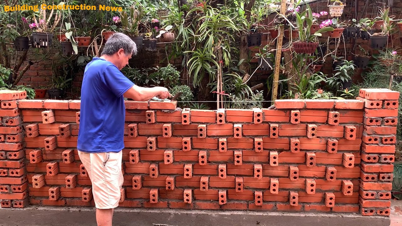 Unique And Creative Brick Wall Decoration And Construction Techniques ...