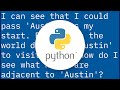 Python Depth First Search with Dict