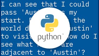 Python Depth First Search with Dict
