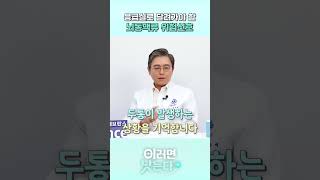 [이러면 낫는다] 응급실로 달려가야 할 뇌동맥류 위험신호 #shorts