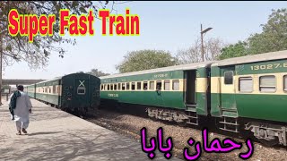 Karach to Peshawar 47up Rehman baba Express |Pakistan railway 47Up Rehman baba Express