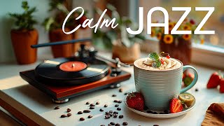 Calm Spring Jazz Music ☕ Relieving All Your Stress with Jazz Music - Soothing Bossa Nova Piano