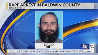 Baldwin County rape arrest