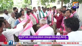 పెర్కిట్ లో  రజక , యదవ సంఘ భవనలకు  భూమి పూజ చేసిన ఎమ్మెల్యే జీవన్ రెడ్డి