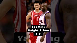 Top 5 Tallest Players in The NBA History #shorts