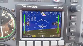 Dynon D10A AP control problem AUG 14th 2017 - 4X-HZY