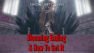 [SAOAL] Blooming Ending And How To Get It In DLC 2 Matricaria