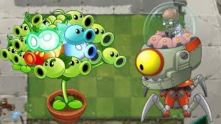 Plants Vs Zombies 2 Todos Los Guisantes En 1 Solo Vs Zombots