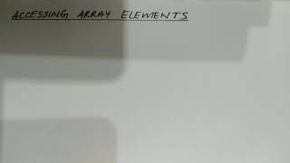 Accessing array elements in c++ ( plus two CA Chapter 2)
