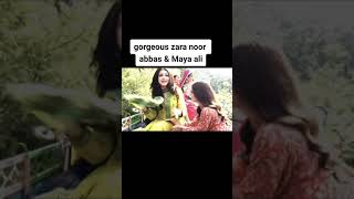 Gorgeous Zara Noor Abbas & Maya Ali Together Having Fun |Whatsapp Status