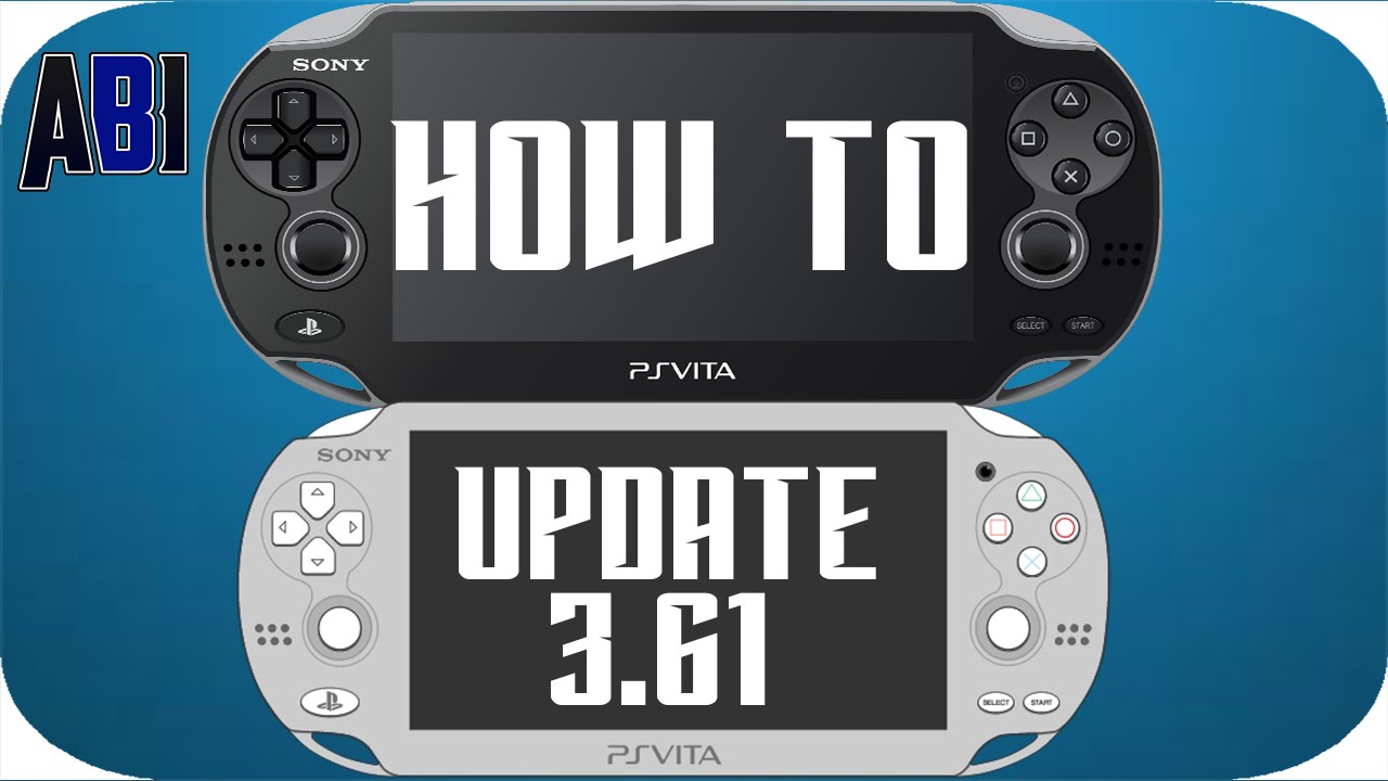 How To Update PS Vita To Software 3.61 - YouTube