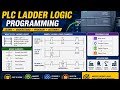 PLC Ladder Logic Programming for Beginners 🔥