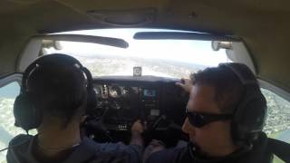 Cessna 172 Run Up - Take Off's, Landings, Traffic Pattern 102415 - Full Lesson