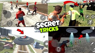 UFO driving Option+ Npc Colour Change All New Secret Tricks 🤫 In Indian bike driving 3d