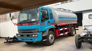 ISUZU FTR DIESEL FUEL TANK TRUCK