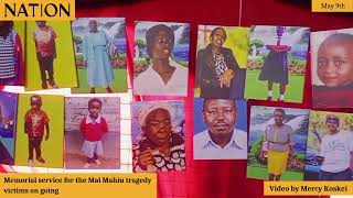 Memorial service for the Mai Mahiu tragedy victims ongoing