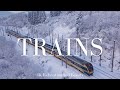 Trains 4K Film With Relaxing Music