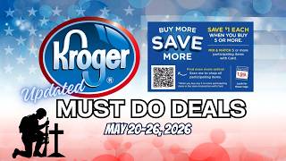 *30 DEALS* Kroger *MEMORIAL DAY DEALS* for 5/20-5/26 | BBQ Deals- Mega, BOGO, Weekly Digitals & MORE