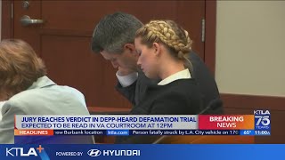 Jury reaches verdict in Depp-Heard trial