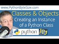 Creating an Instance of a Python Class