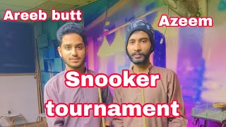 MSF Snooker is live  | Azeem Vs Areeb butt. | Snooker tournament match 🏆 |