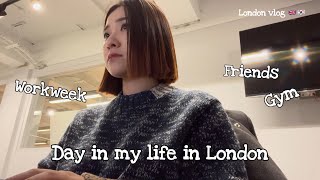 sub) London vlog 🇬🇧🇰🇷 | Day in my life [1/2] workweek, Ldn Hongdae Pocha, fish and chips, and gym