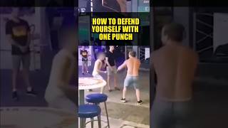 How to Defend your self in a Street Fight (One Punch)