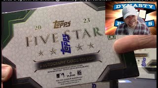 2023 Topps Five Star Baseball Card 8 Box Case Break #2   Sports Cards