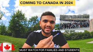 REAL SITUATION IN CANADA 2023 || SHOULD YOU COME TO CANADA AS AN INTERNATIONAL STUDENT IN 2024 ? ||