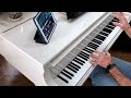 DIY stand for Roland fp 30 CLOCKS  COLDPLAY on grand piano