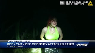 St. Lucie County deputy is home and resting after being stabbed during traffic stop