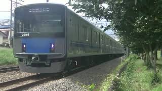 西武鉄道20108F　急行西武新宿行　航空公園発車