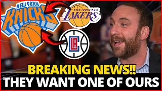 MY GOD! LAKERS AND CLIPPERS WANT A PLAYER FROM US! NEW YORK KNICKS NEWS TODAY