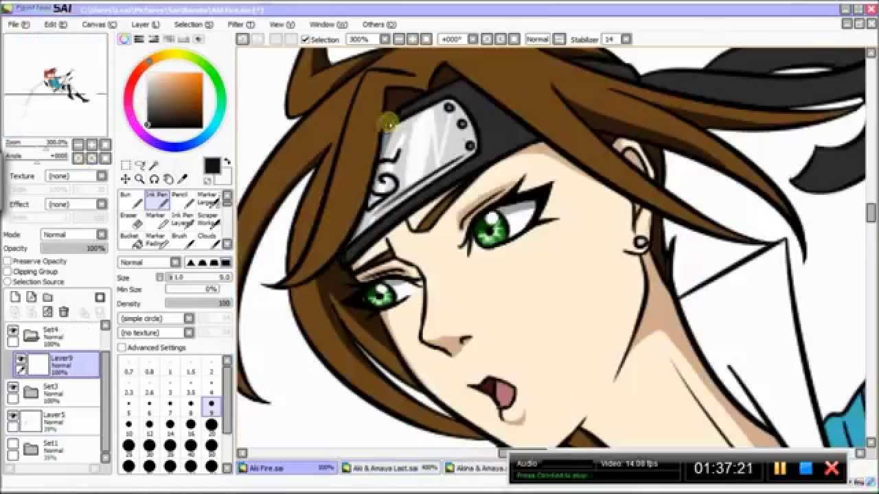 Speed Draw Paint Akina Youtube