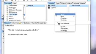 Tutorial: VisualWorks Basic Introduction - Polymorphic Behavior