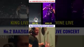 Maan Meri Jaan - King Vs Divine - Baazigar ｜Salman Khan Reacts｜Mumbai Live Concerts ｜ #shorts