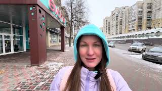 Walking in Russia From a Central Street to Russian Ghetto Projects 250 miles away from Moscow