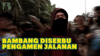 BAMBANG DISERBU PENGAMEN JALANAN SAAT NGAMEN DIJALAN!